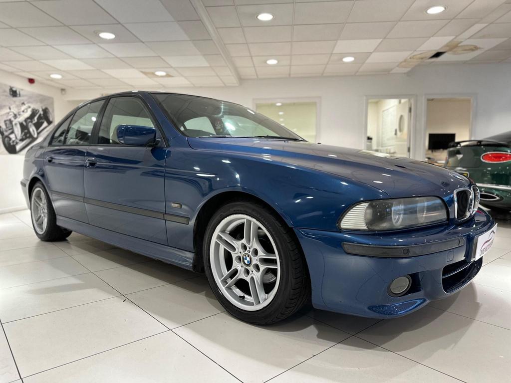 BMW Msport 525i Le Mans Blue Exterior