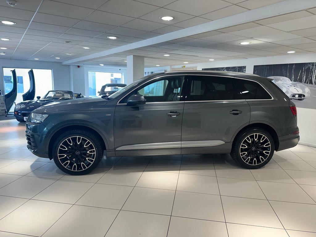 Audi Q7 3.0 TDI V6 S line Tiptronic quattro 2015 exterior in grey