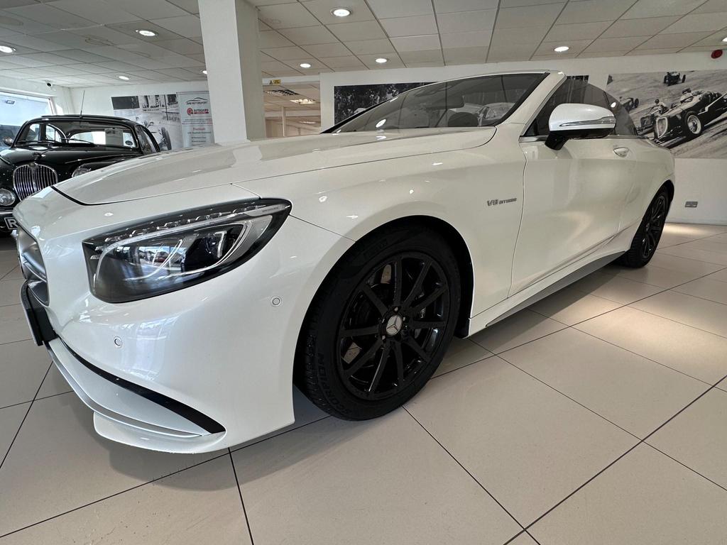 Mercedes-Benz S Class -5.5 S63 V8 AMG S Cabriolet SpdS MCT Euro 6 (s/s) 2dr Mercedes-Benz S Class -5.5 S63 V8 AMG S Cabriolet SpdS MCT Euro 6 (s/s) 2dr