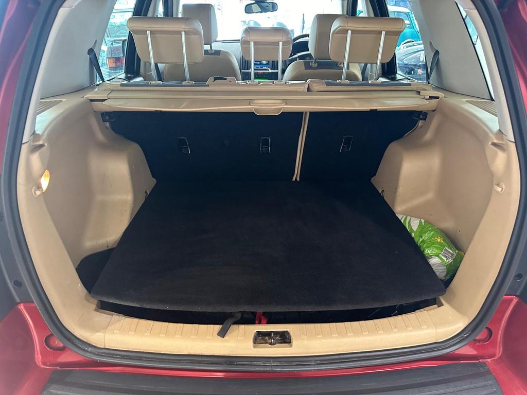 Interior of the Land Rover Freelander featuring leather and cloth mix seating with memory function for the driver.