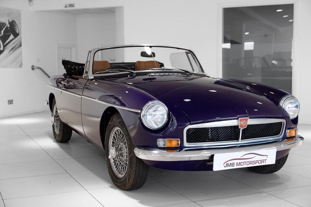 A Rare Purple MGB: A Fully Restored Classic at JMB Motorsport
